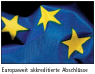 Europaweit akkreditierte Abschlüsse