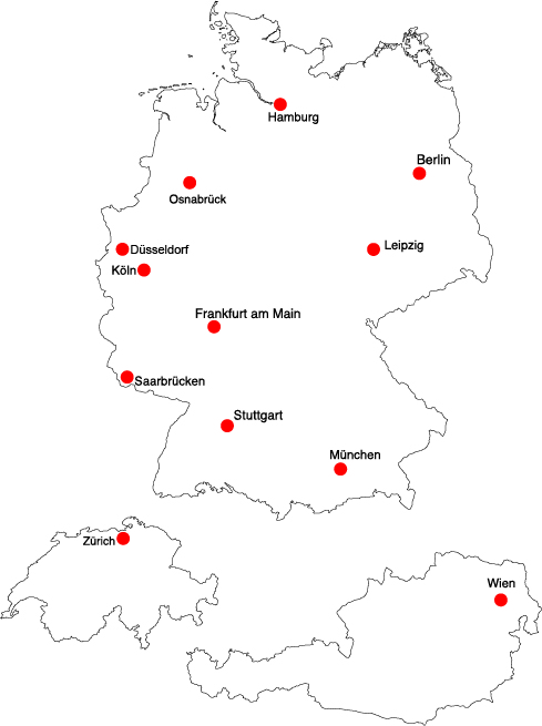 Bundesweite Studienzentren Bundesweite Studienzentren