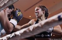 Charlotte Glaser, Deutsche Meisterin im Kickboxen