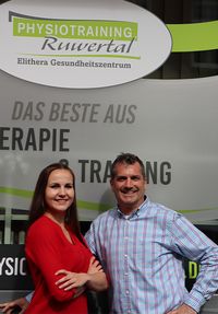 Selina Teusch und Geschäftsführer Thomas Borresch