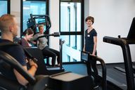 Training im Fitnessstudio