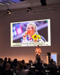 Aline Rotter-Focken auf dem Aufstiegskongress 2025