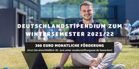 Deutschlandstipendium – Bewerbung noch bis zum 30. Juni 2021 möglich!