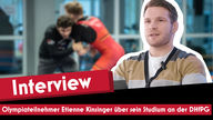 Olympiateilnehmer Etienne Kinsinger über sein Studium an der DHfPG
