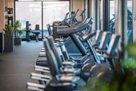 leeres Fitnessstudio