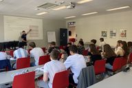 Klasser 8s des Gymnasium am Rotenbühl