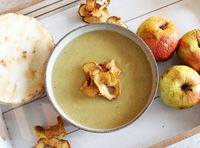 Apfel-Sellerie-Suppe