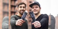 Kevin Mata und Daniel Knoeppel, Gründer der Initiative #IAMPLASTICFREE