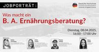 Jobporträt: Was macht ein B. A. Ernährungsberatung?