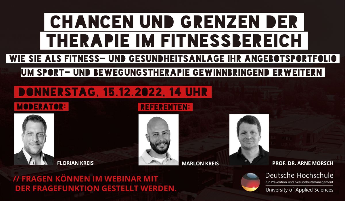 Das eigene Angebot mit Sport- und Bewegungstherapie erweitern