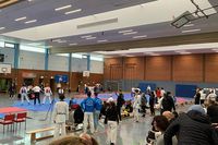 Master-Studierende bei Hochschulmeisterschaft Taekwondo