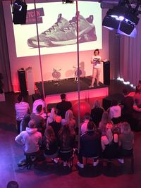 Franziska Hulitz als "EKIN" bei Nike tätig